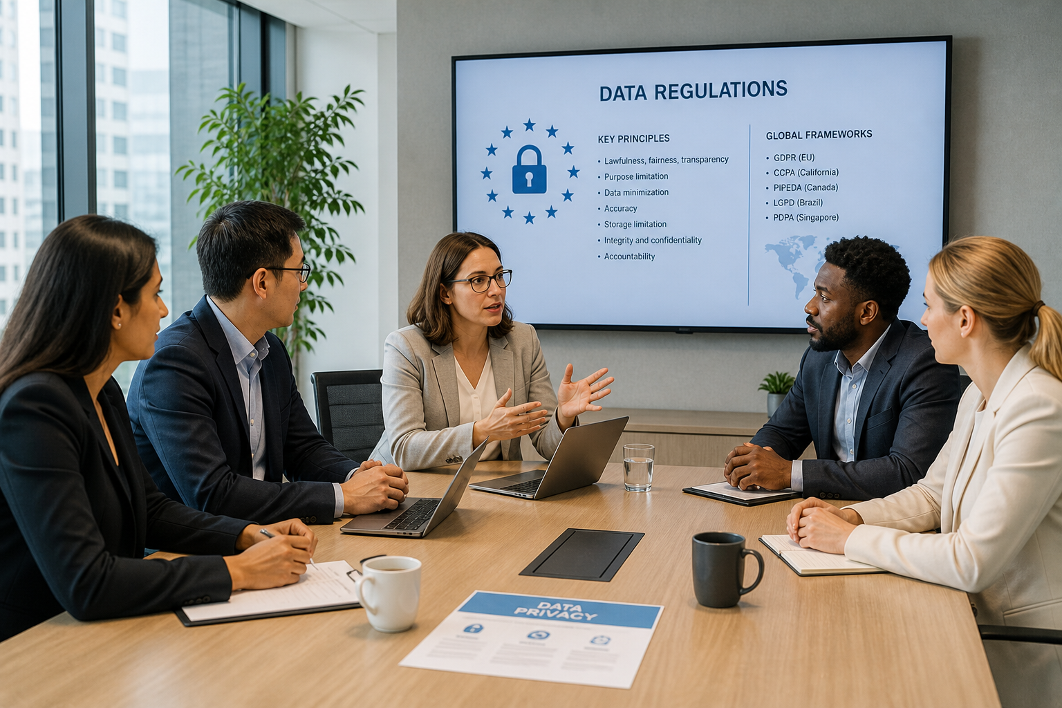 Regulación de Datos en Telemática